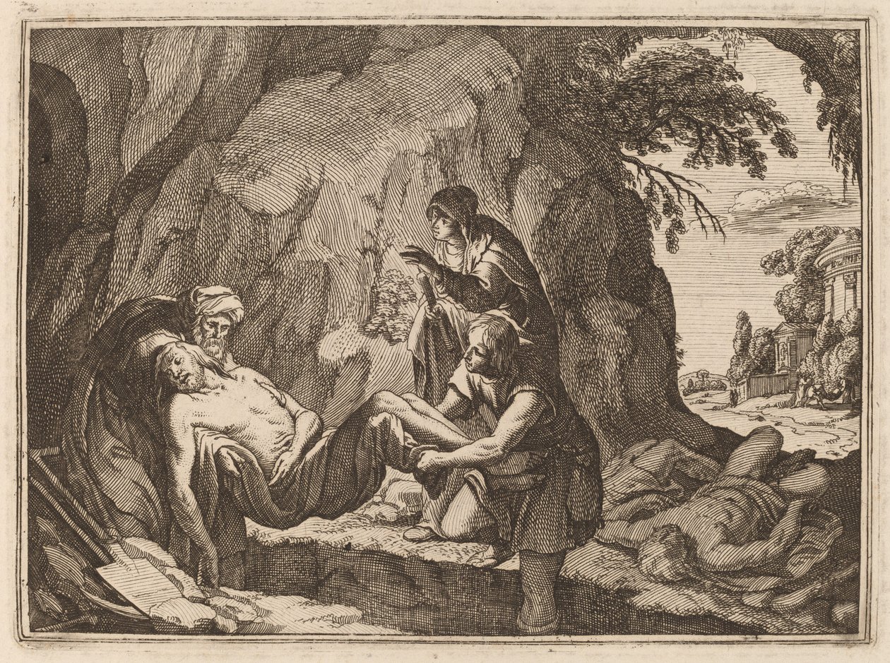 Seppellire i morti da Conrad Meyer