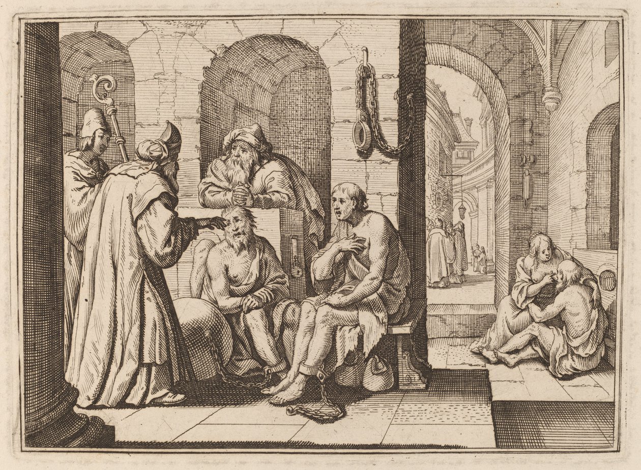 Consolazione dei prigionieri da Conrad Meyer