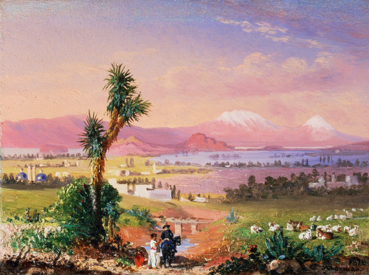 Veduta di Città del Messico da Conrad Wise Chapman