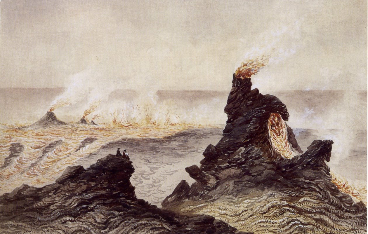 Ciminiere temporanee e fontane di fuoco da Constance Gordon Cumming