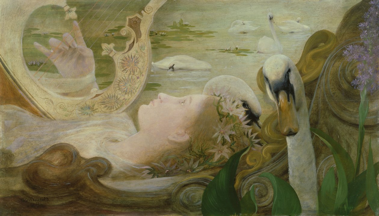 Ofelia, 1893 da Constant Montald