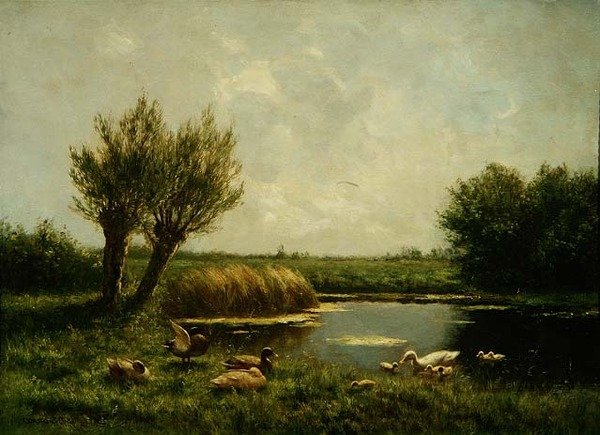 Stagno delle anatre da Constant Artz