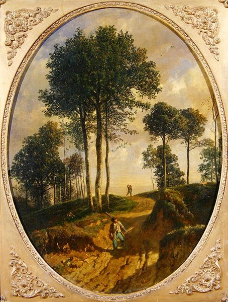 Il bracconiere da Constant Emile Troyon