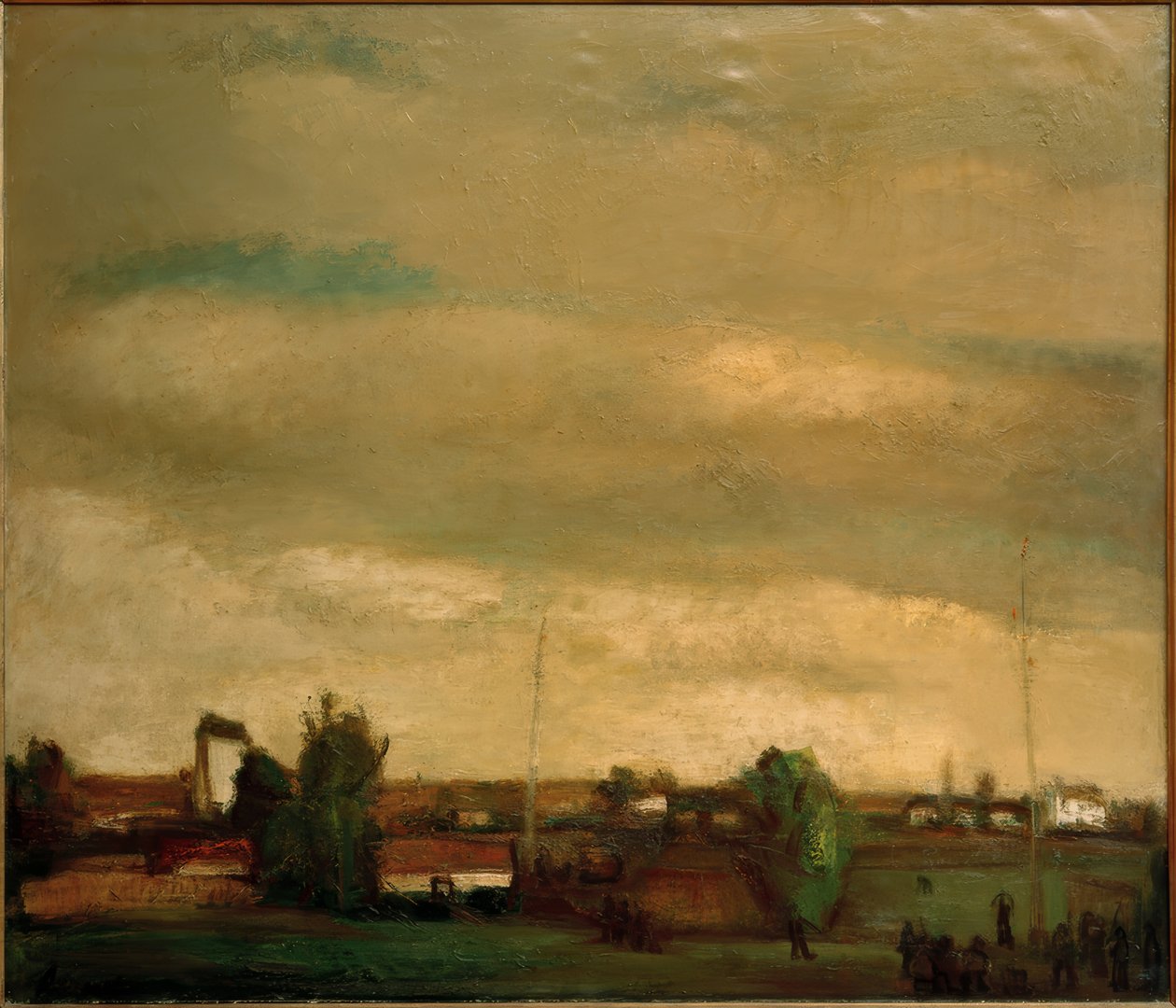 Villaggio e tiro con l
