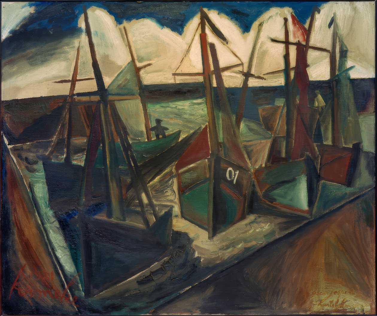 Porto di Ostenda da Constant Permeke