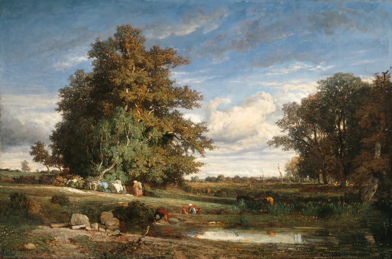 La Palude, 1840 da Constant Troyon