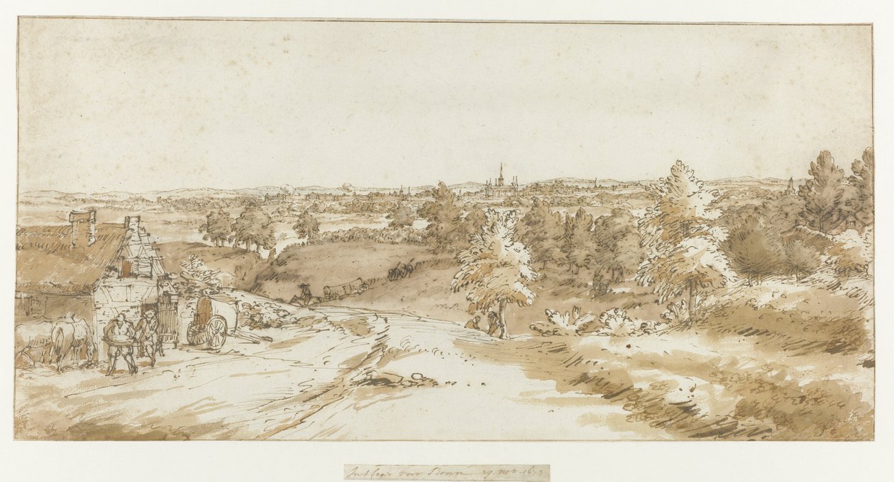 Veduta di Bonn da Constantijn Huygens (II)