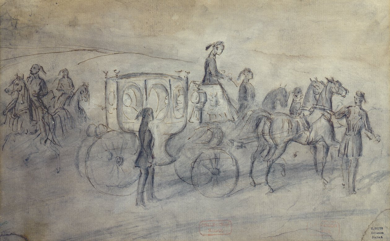 La carrozza del sultano da Constantin Guys