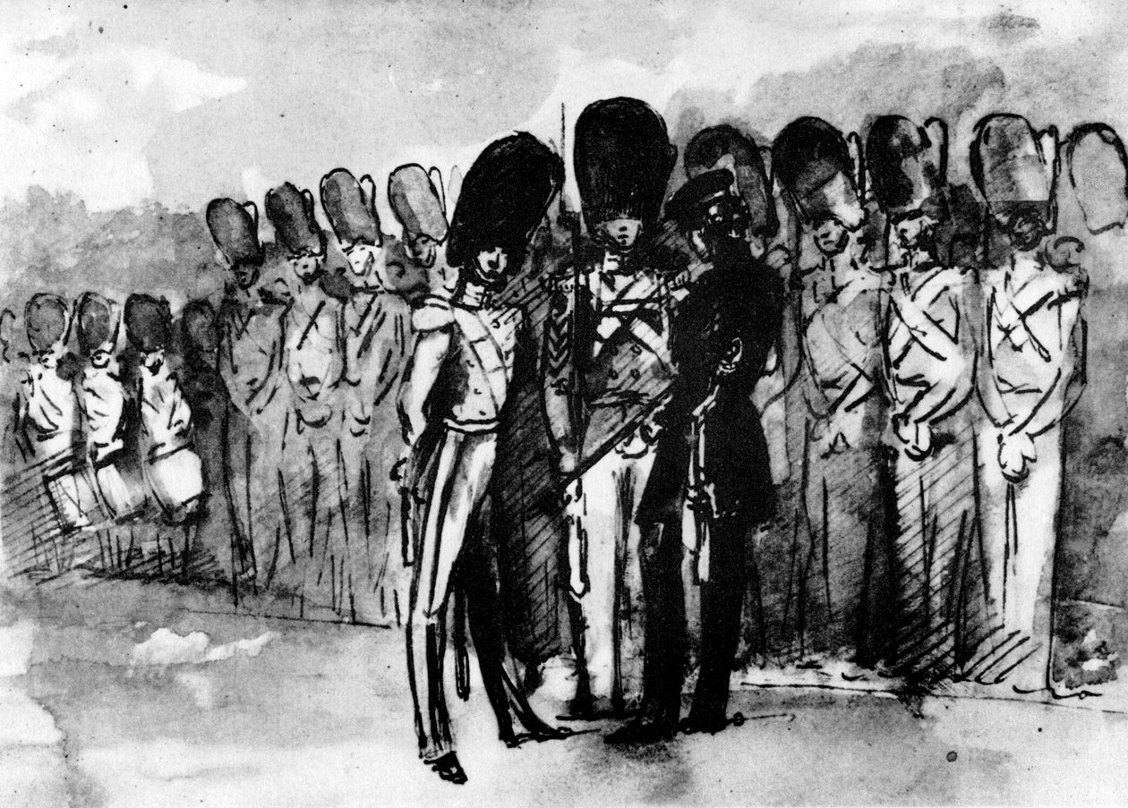 In parata, 1930 da Constantin Guys