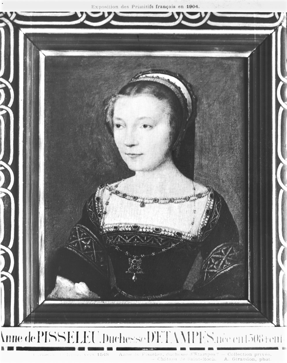 Anne de Pisseleu (1508-80) Duchessa di Etampes, c.1448 da Corneille de Lyon