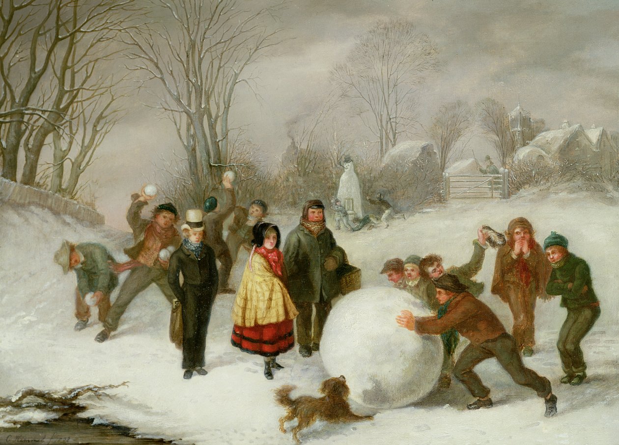 Battaglia di Palle di Neve da Cornelis Kimmel