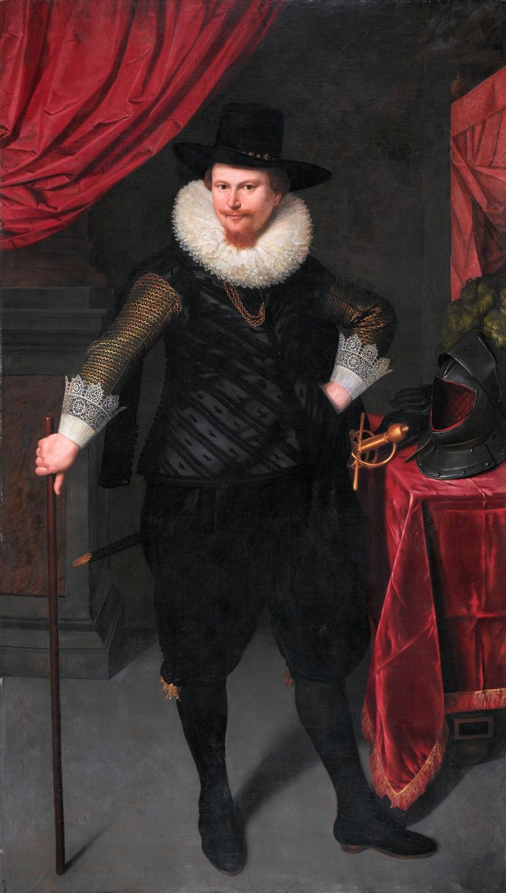 Ritratto di Laurens Reael (1583-1637) da Cornelis van der Voort