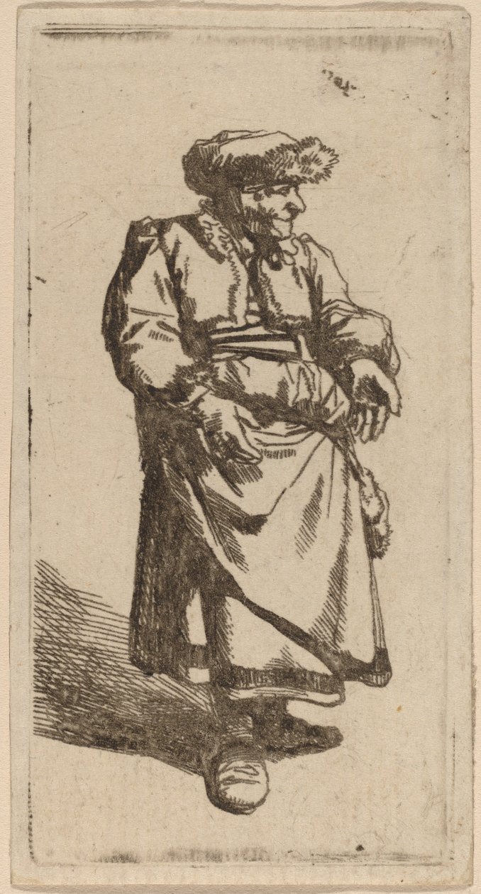 Vecchia Donna in Piedi da Cornelis Pietersz Bega
