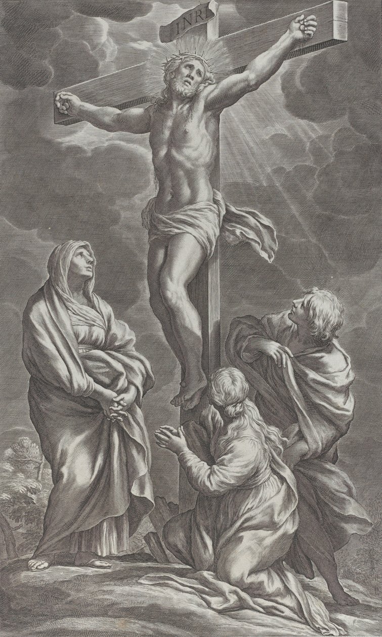 La Crocifissione, 1662 da Cornelis Bloemaert