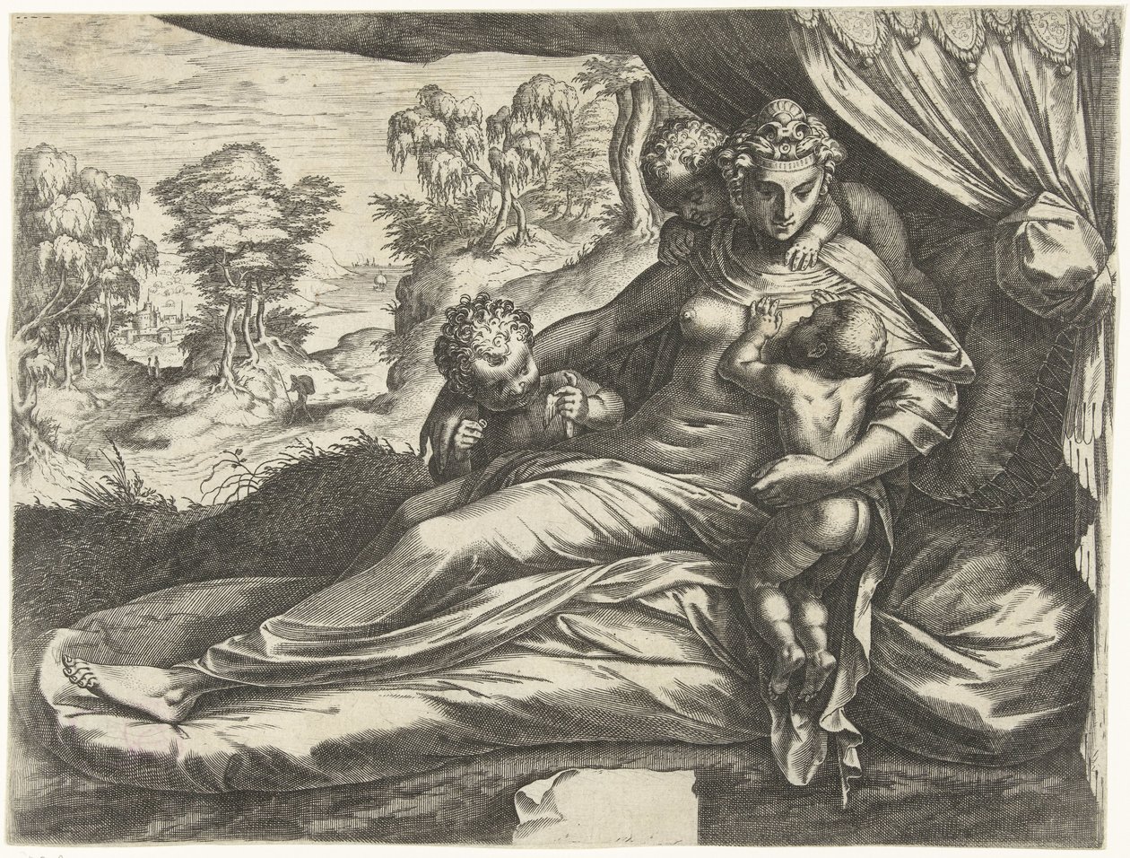 Carità da Cornelis Cort