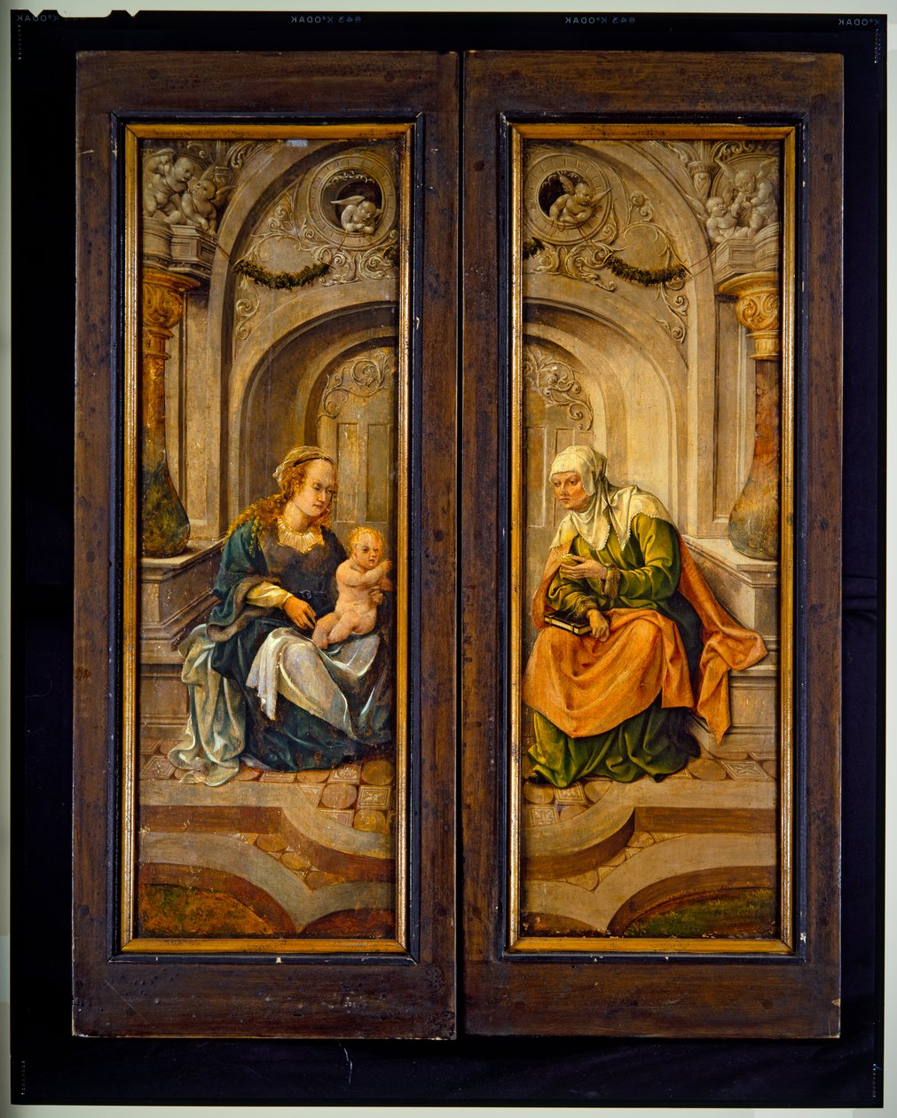 Crocifissione trittico (pannello centrale) da Cornelis Engelbrechtsen