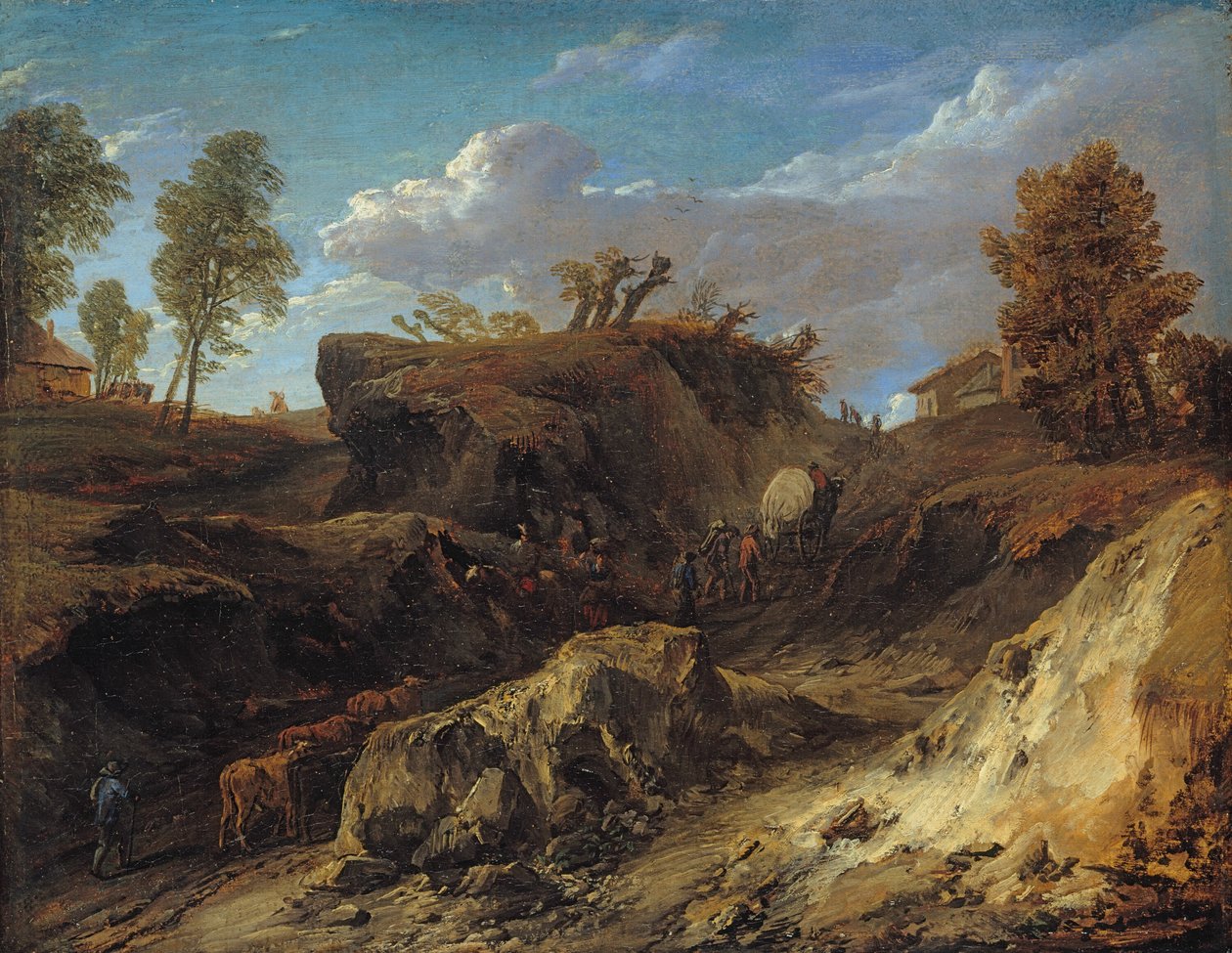 La strada vuota da Cornelis Huysmans