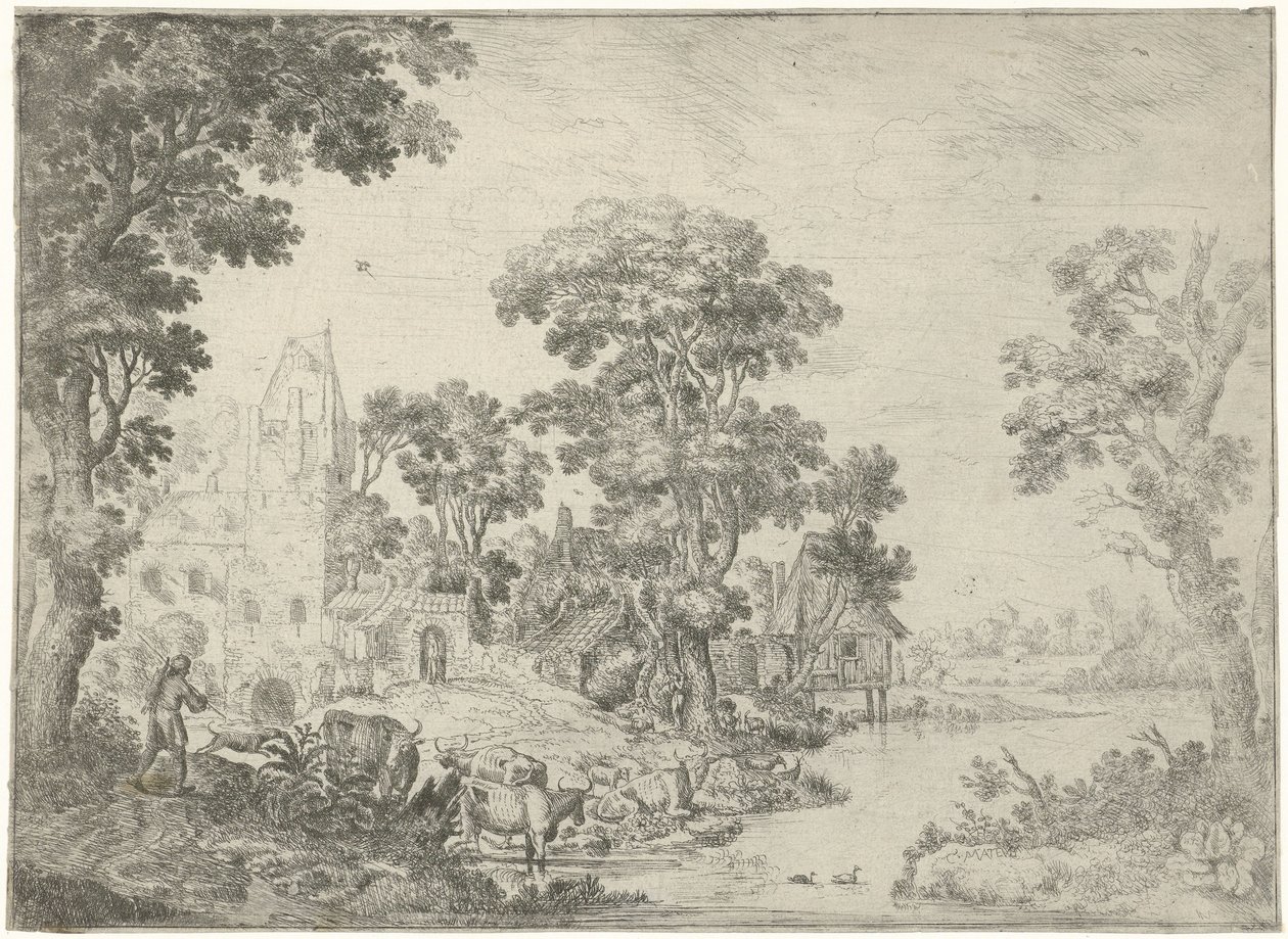 Ritorno del cacciatore da Cornelis Matthieu