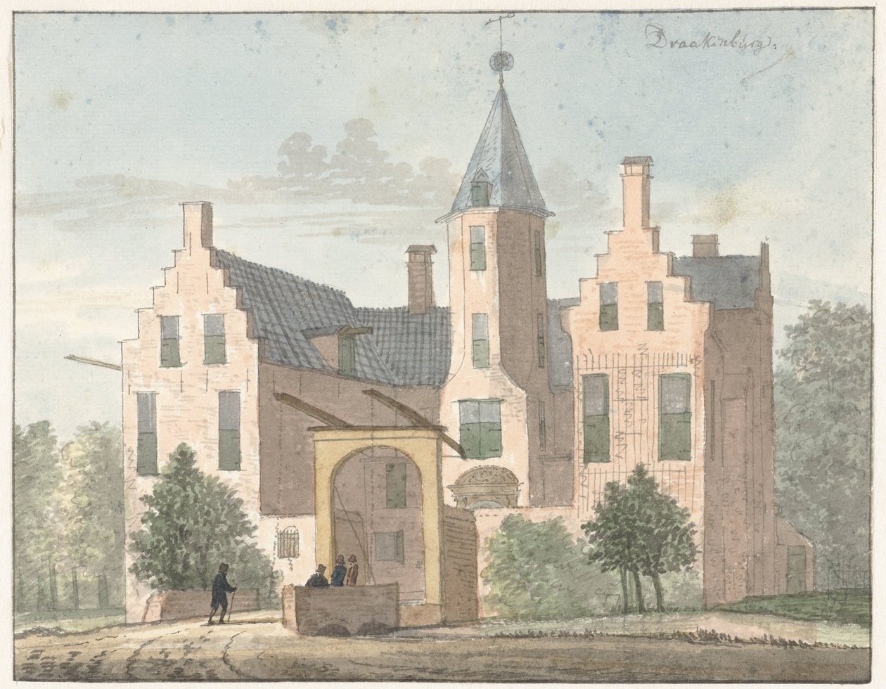 Castello Drakenburg da Cornelis Pronk (possibly)