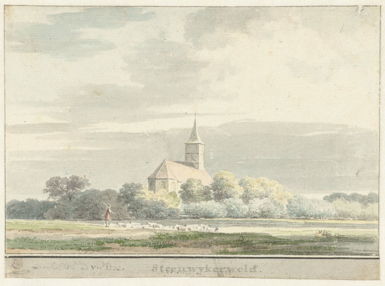 Veduta di Steenwijkerwold da Cornelis Pronk