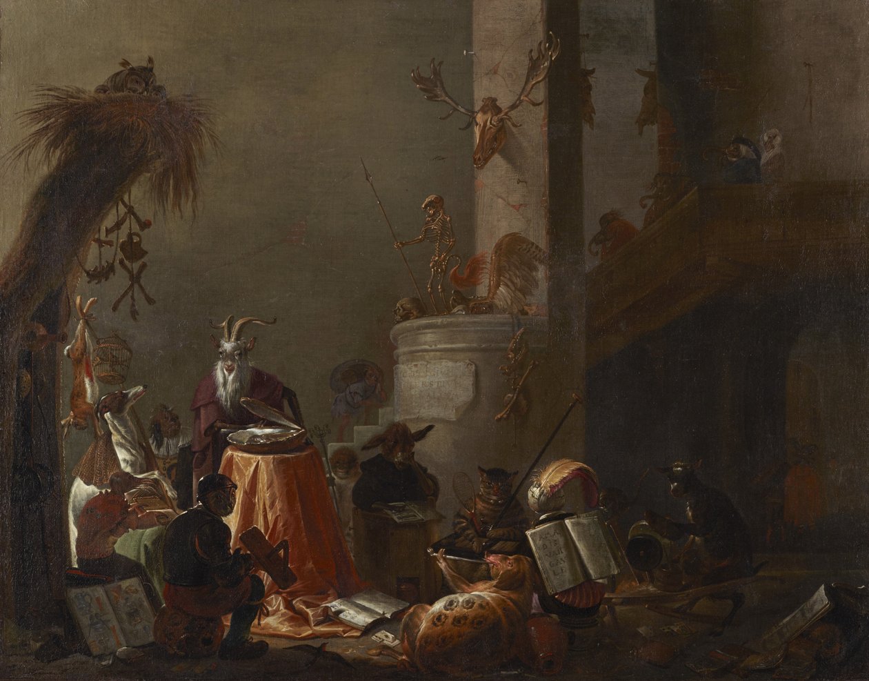 Collegio degli Animali da Cornelis Saftleven