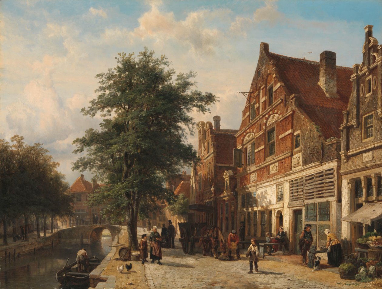 Lo Zuiderhavendijk, Enkhuizen da Cornelis Springer