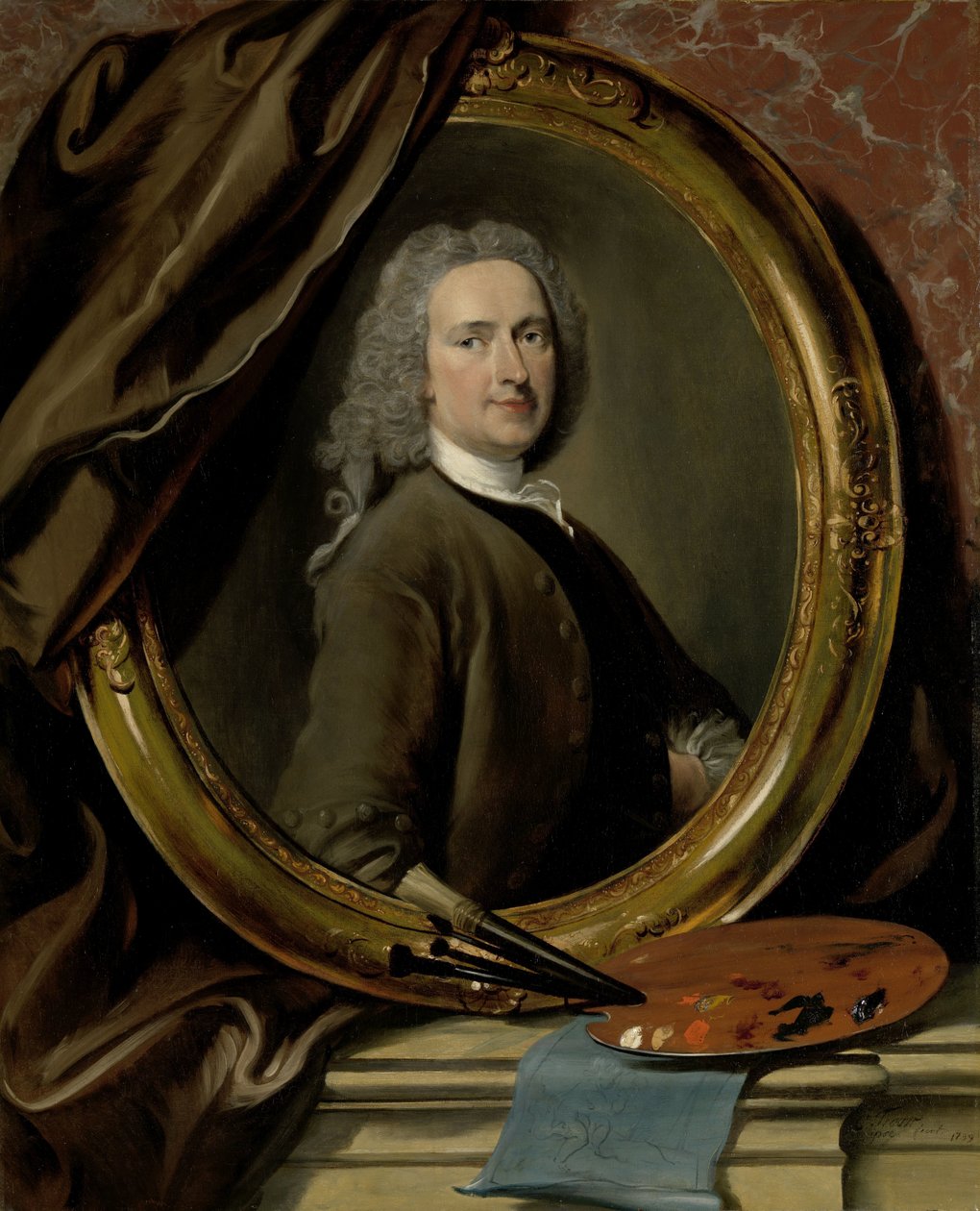 Autoritratto da Cornelis Troost
