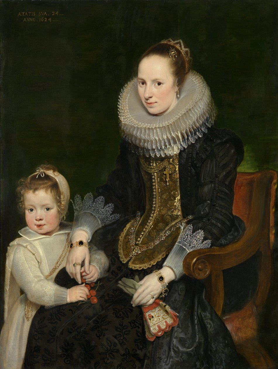 Madre e figlio da Cornelis de Vos