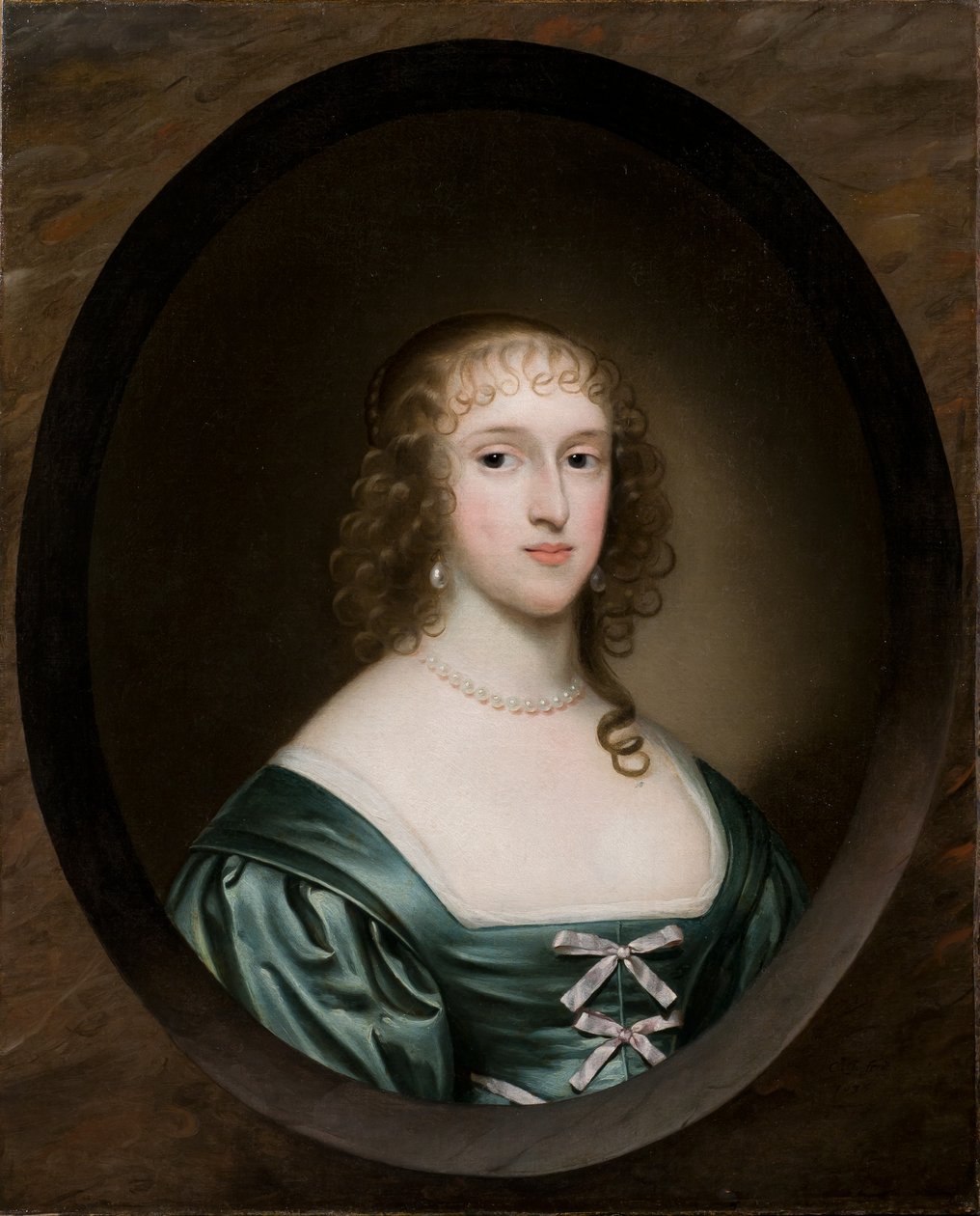 Ritratto di Lady Bowyer da Cornelius I Johnson