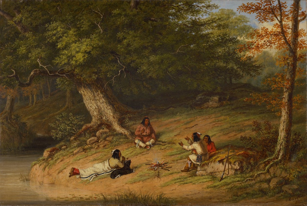 Riposo di mezzogiorno da Cornelius Krieghoff