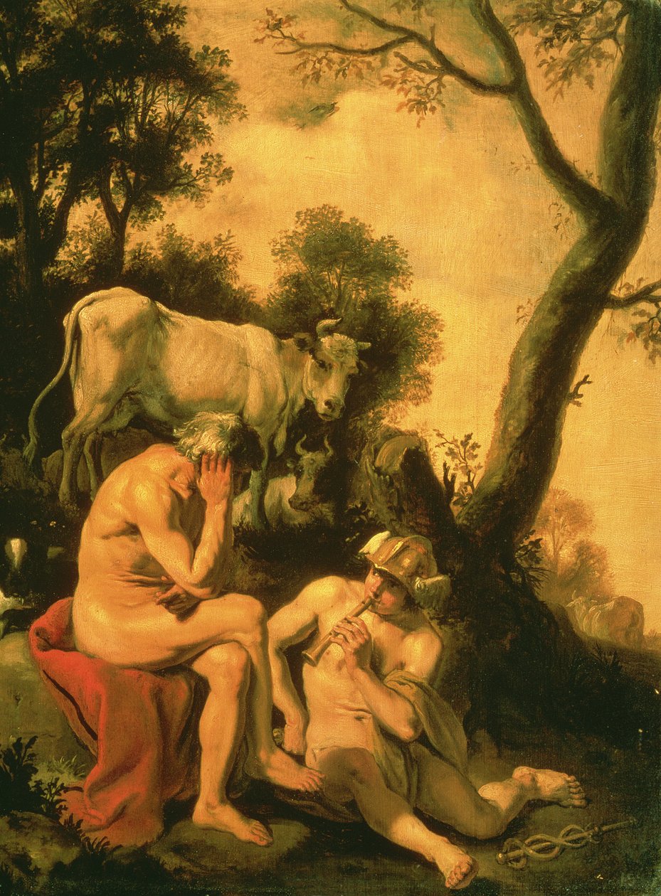 Mercurio e Argo da Cornelius Holsteyn