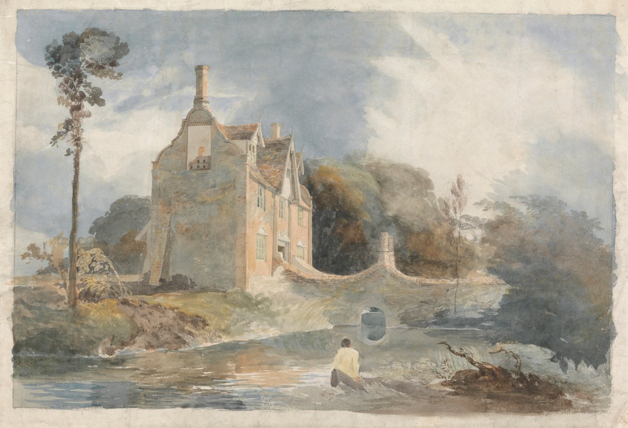 Una Casa Fossata da Cornelius Varley