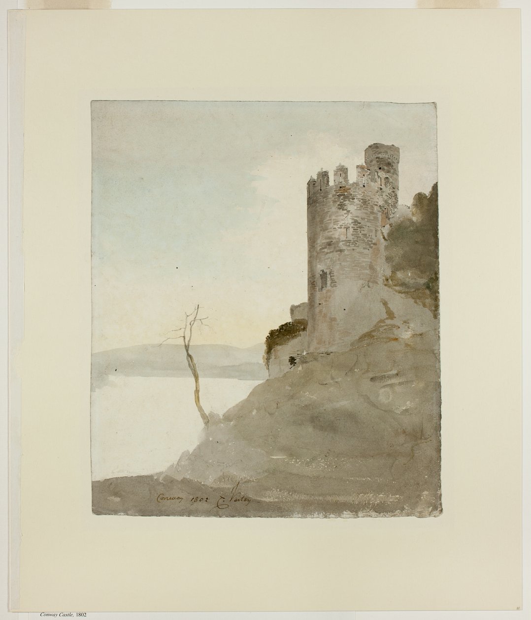 Castello di Conway da Cornelius Varley