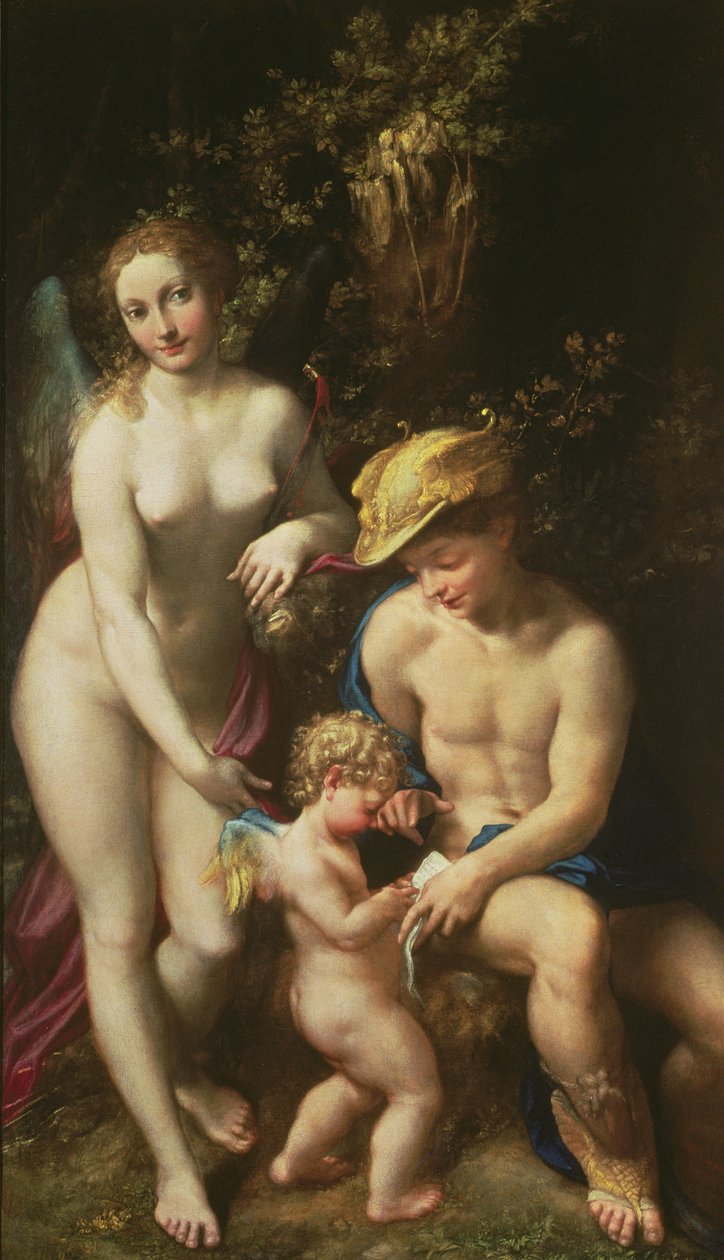 Venere con Mercurio e Cupido (