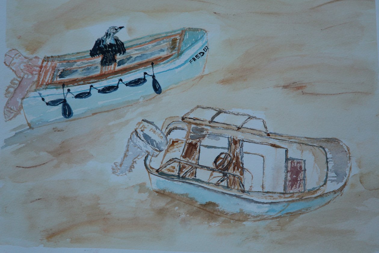 Barche di Dartmouth, Inghilterra da Cosima Duggal