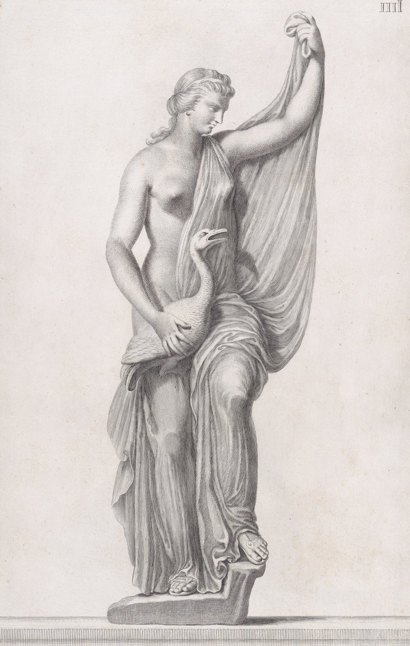 Statua di Leda e il Cigno, 1734 da Cosimo Mogalli