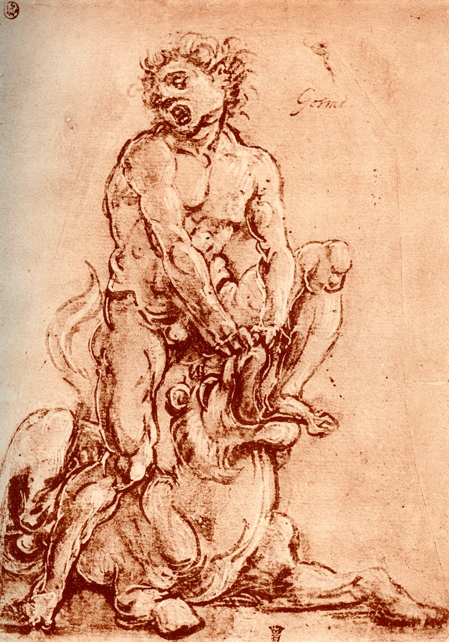 Ercole uccide il leone, 1913 da Cosimo Tura