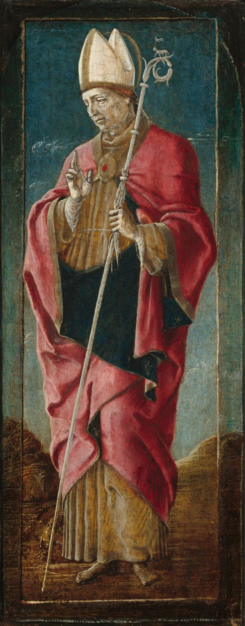 San Luigi di Tolosa, c. 1470-1480 da Cosmè Tura