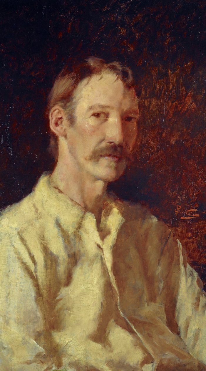 Robert Louis Stevenson, 1850 da Count Girolamo Pieri Nerli