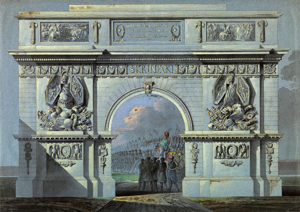 Arco di Trionfo in onore del Generale Skrzynecki da Creator