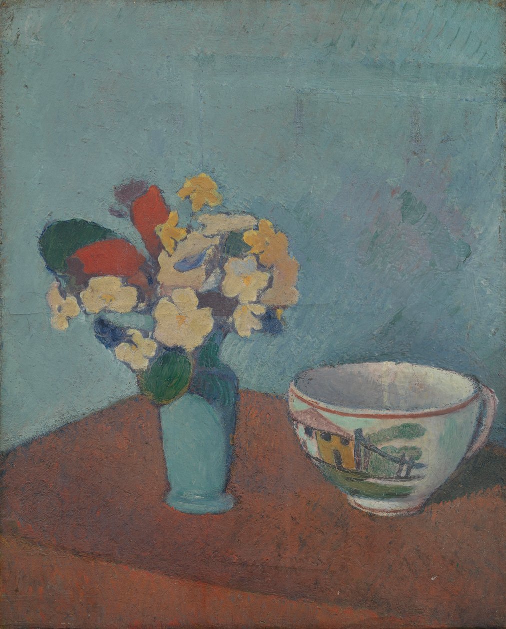Vaso con fiori e tazza da Creator