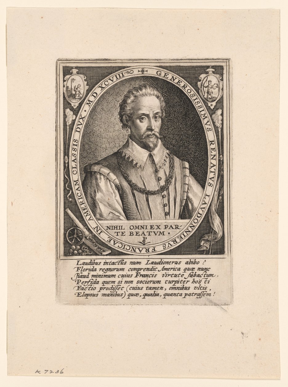 René de Laudonnière da Crispijn van de Passe I