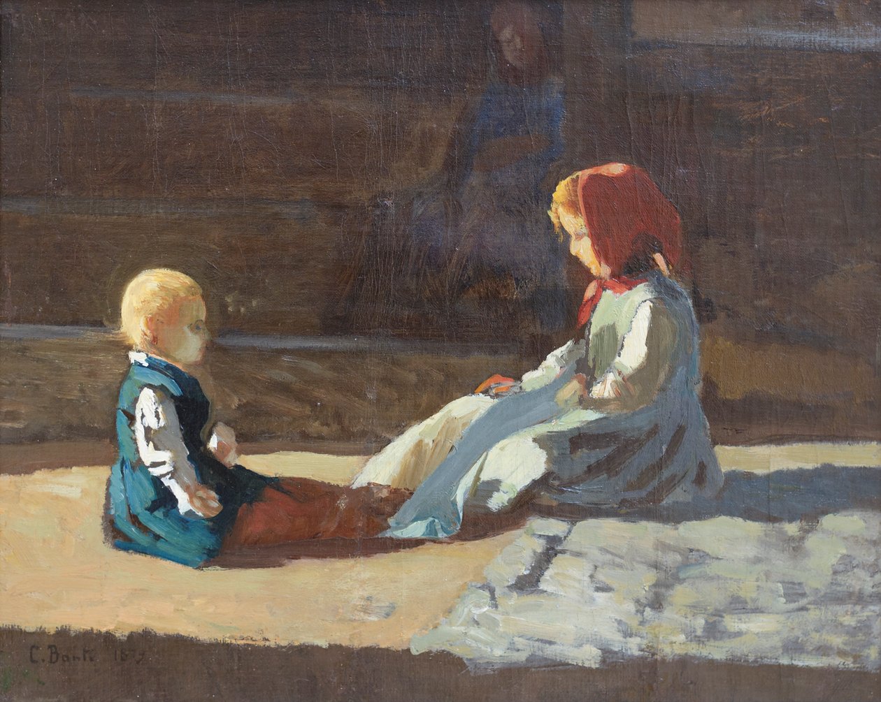 Bambini al sole da Cristiano Banti