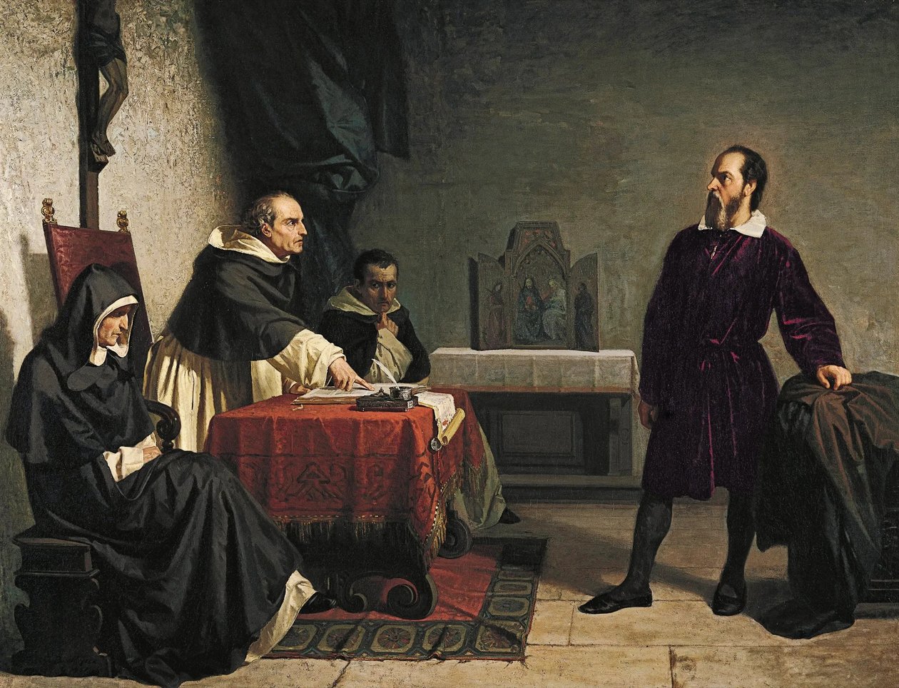 Galileo di fronte all