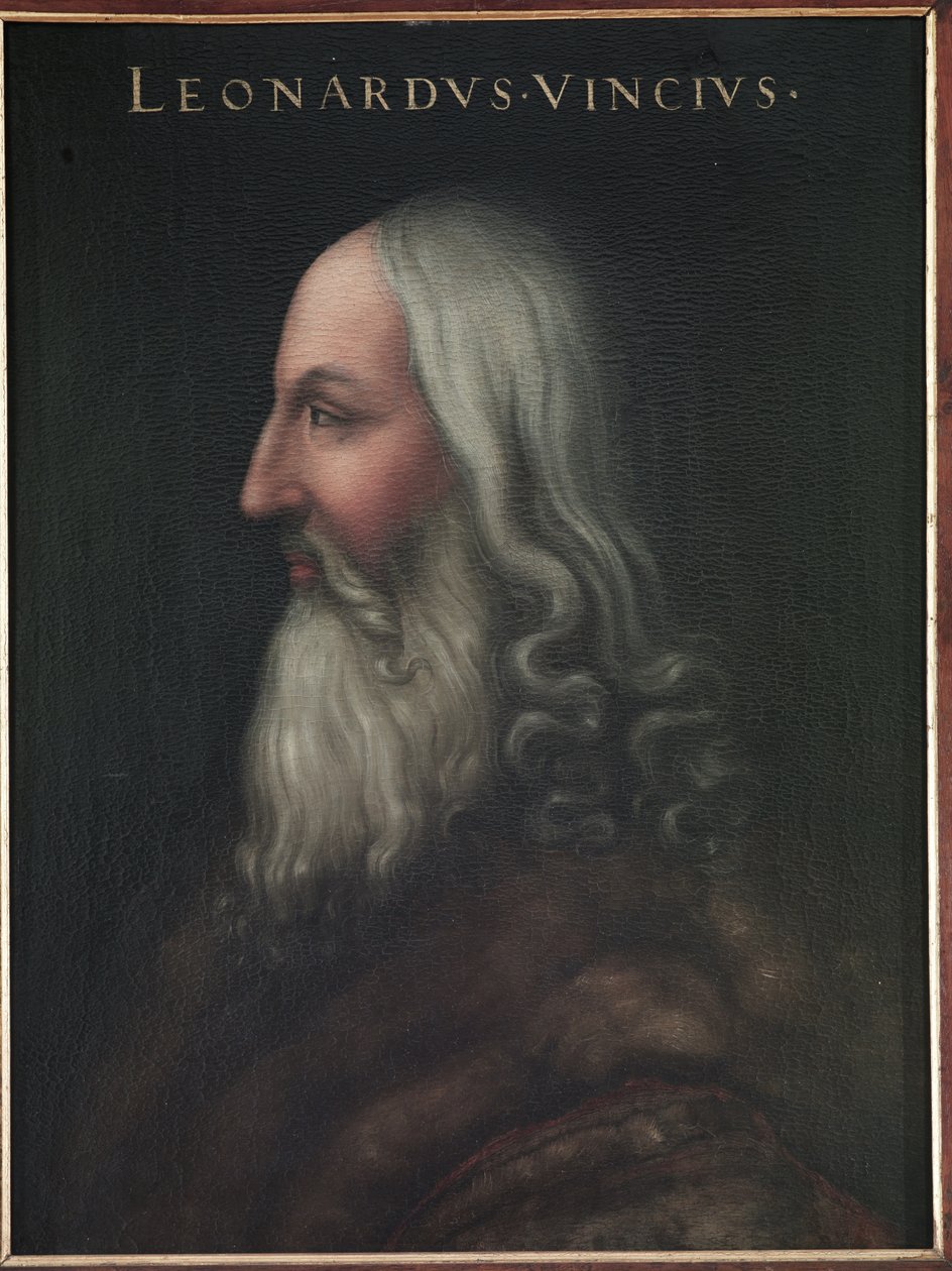 Ritratto di Leonardo da Vinci da Cristofano dell Altissimo