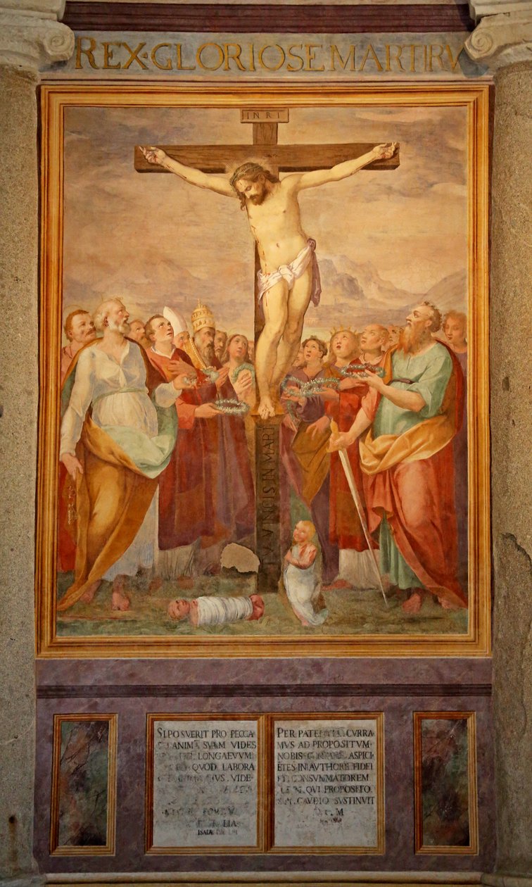 La crocifissione da Cristoforo and Tempesta, Antonio Roncalli