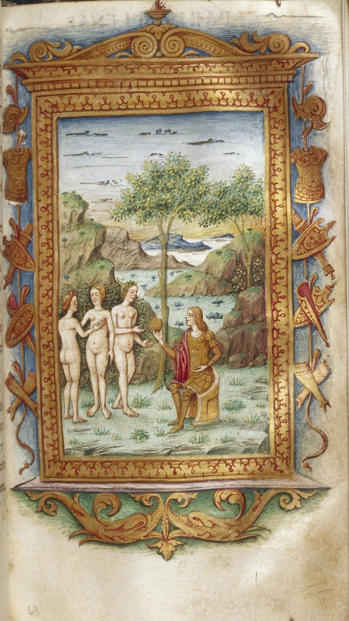 Il giudizio di Paride, 1485-1499 da Cristoforo Majorana