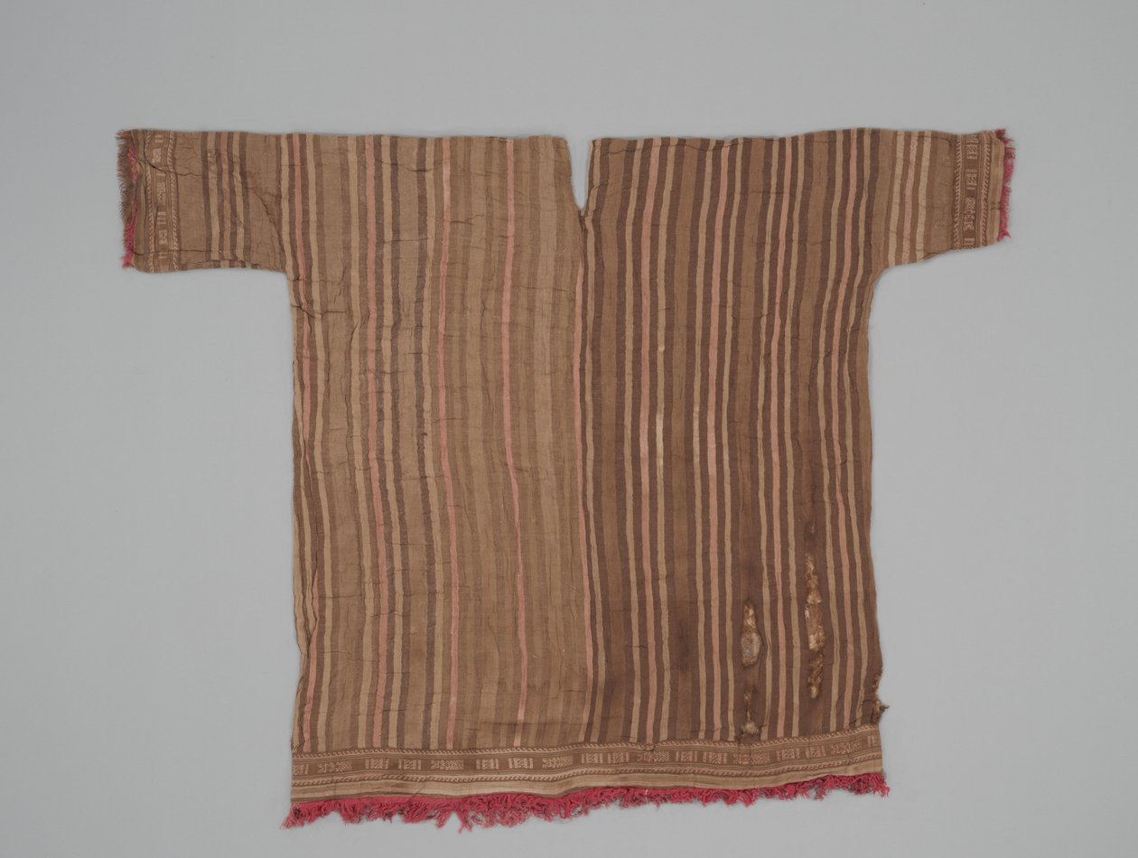 Tunica con maniche, c.1300-1470 (cotone e fibra di camelide) da Culture Chimu