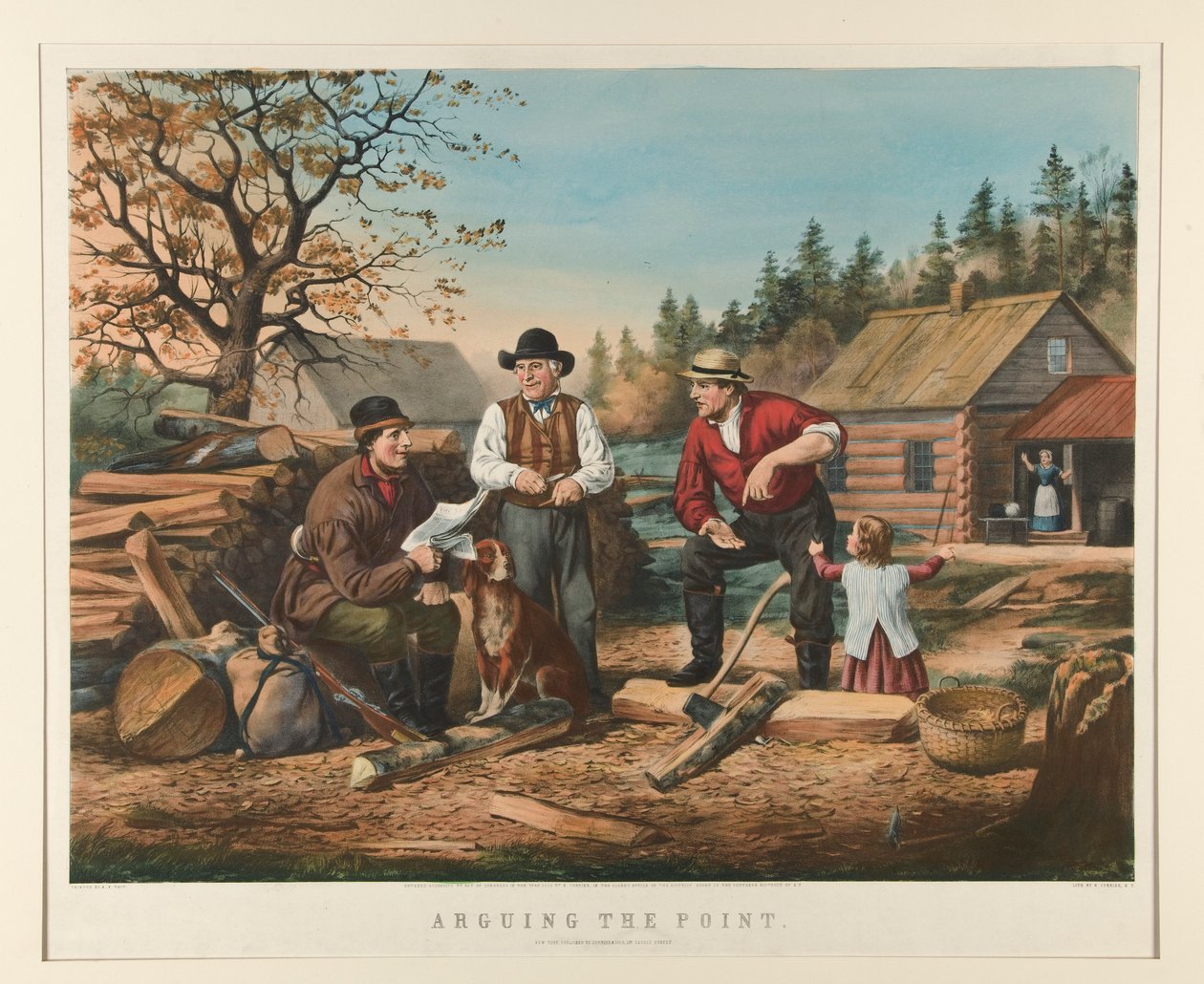 Discutendo il punto da Currier and Ives