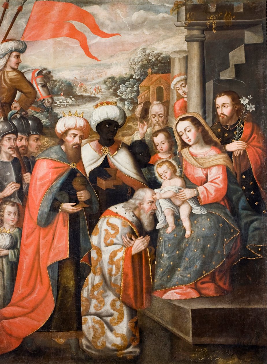 Adorazione dei Magi da Cuzco School
